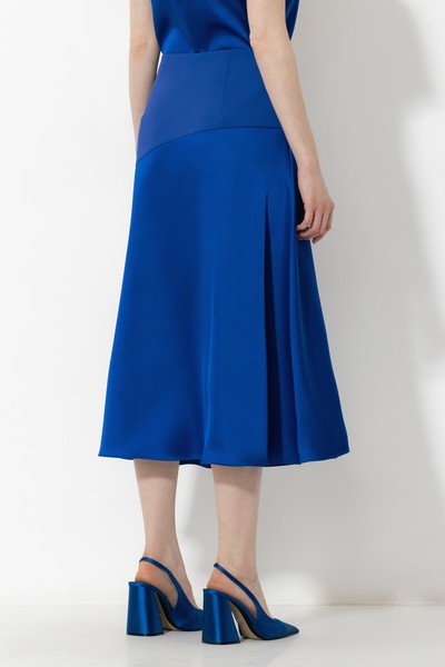 Юбка VASSA&Co, пол женский, цвет синий, фото №4