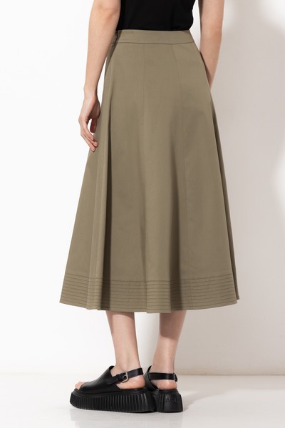 Юбка VASSA&Co, пол женский, цвет зеленый, фото №6