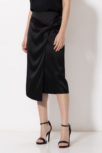 Skirt VASSA&Co, пол female, цвет black, фото №5