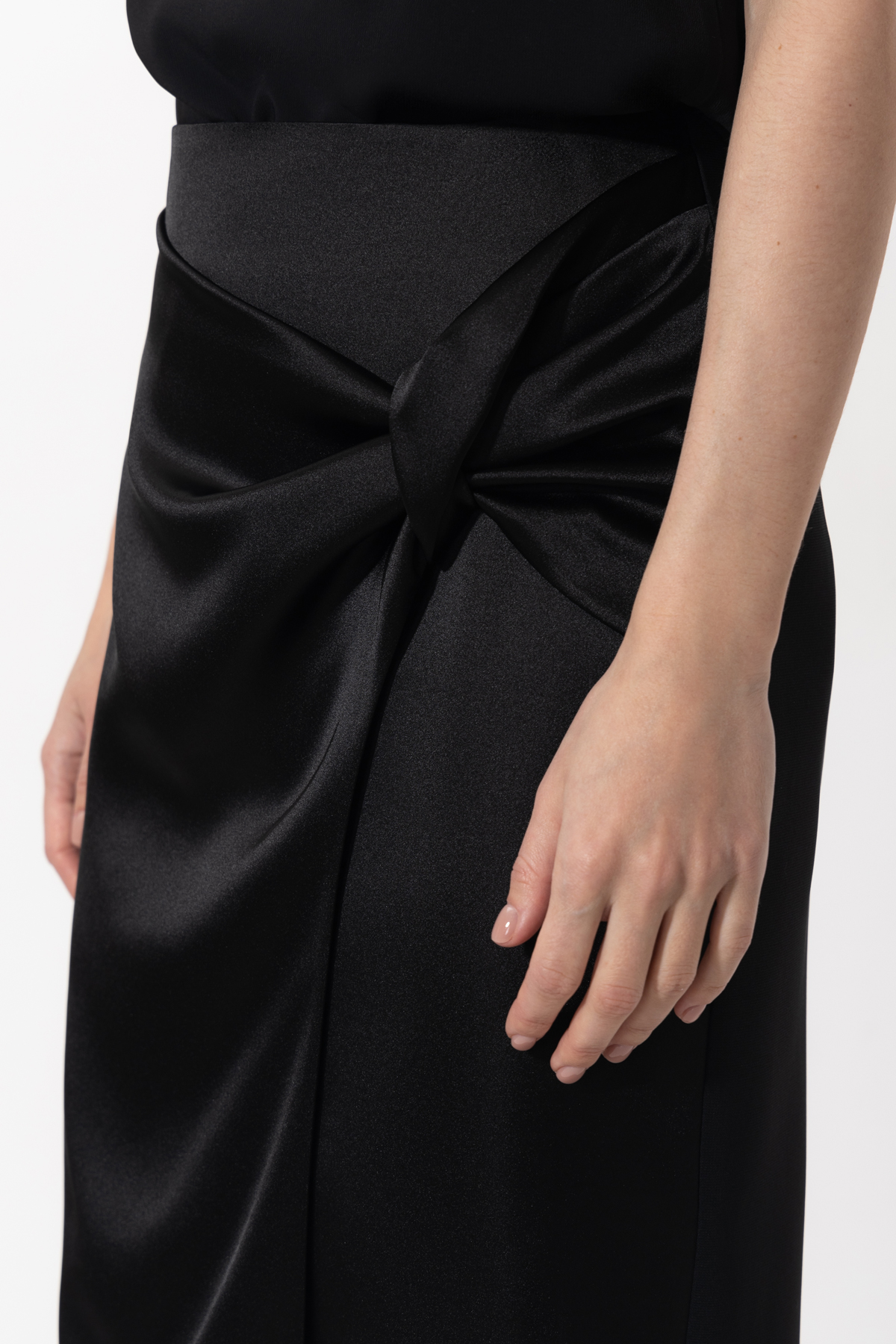 Skirt VASSA&Co, пол female, цвет black, фото №4