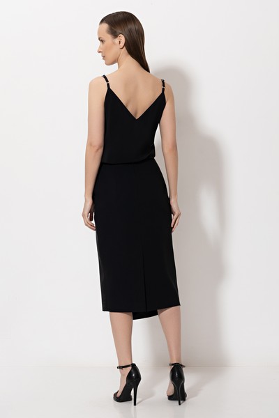 Skirt VASSA&Co, пол female, цвет black, фото №7