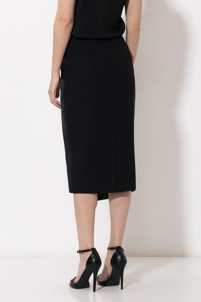 Skirt VASSA&Co, пол female, цвет black, фото №8
