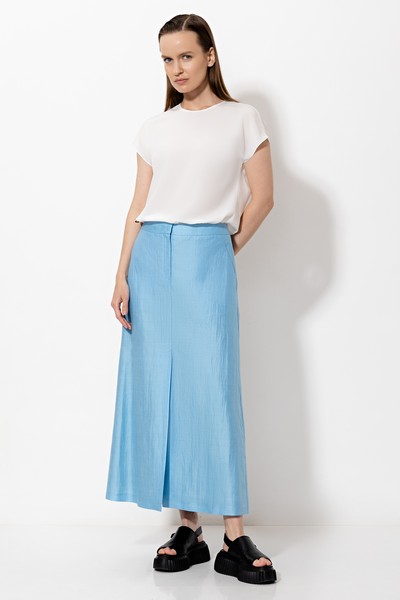 Юбка VASSA&Co, пол женский, цвет синий, фото №6