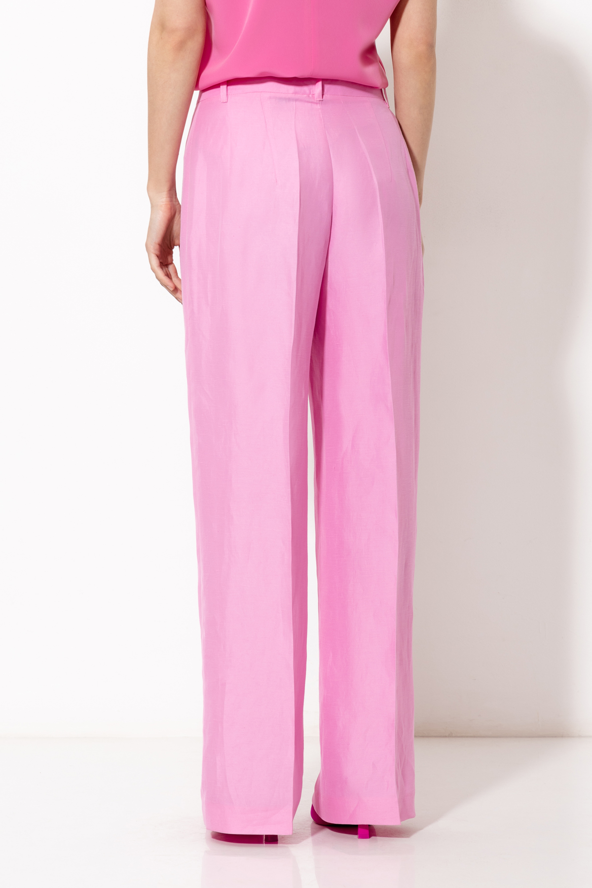 Брюки VASSA&Co, пол женский, цвет розовый, фото №6