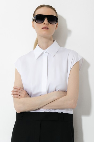 Платье VASSA&Co, пол женский, цвет черный, фото №4