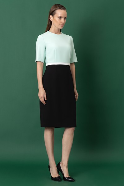 Dress VASSA&Co, пол female, цвет голубой, фото №2