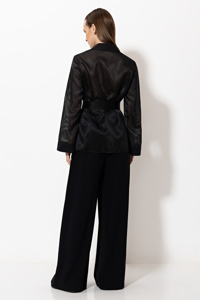 Жакет VASSA&Co, пол женский, цвет черный, фото №5