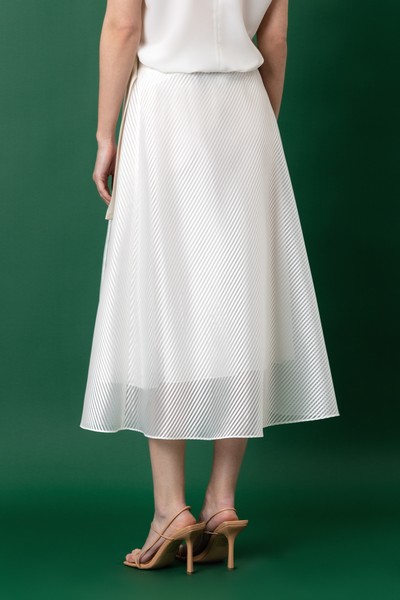 Юбка VASSA&Co, пол женский, цвет белый, фото №6