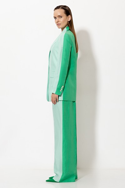 Jacket VASSA&Co, пол female, цвет голубой, фото №5