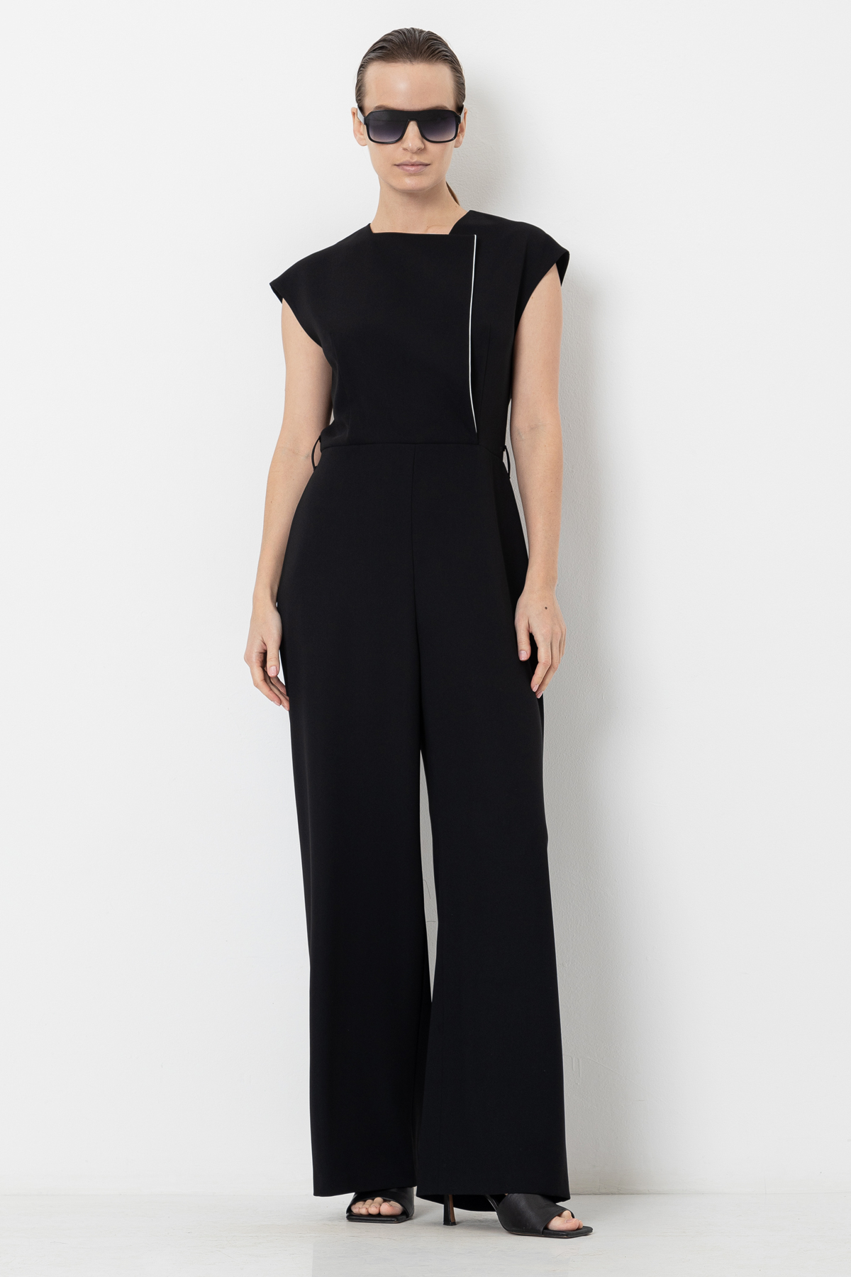 Комбинезон VASSA&Co, пол женский, цвет черный, фото №3