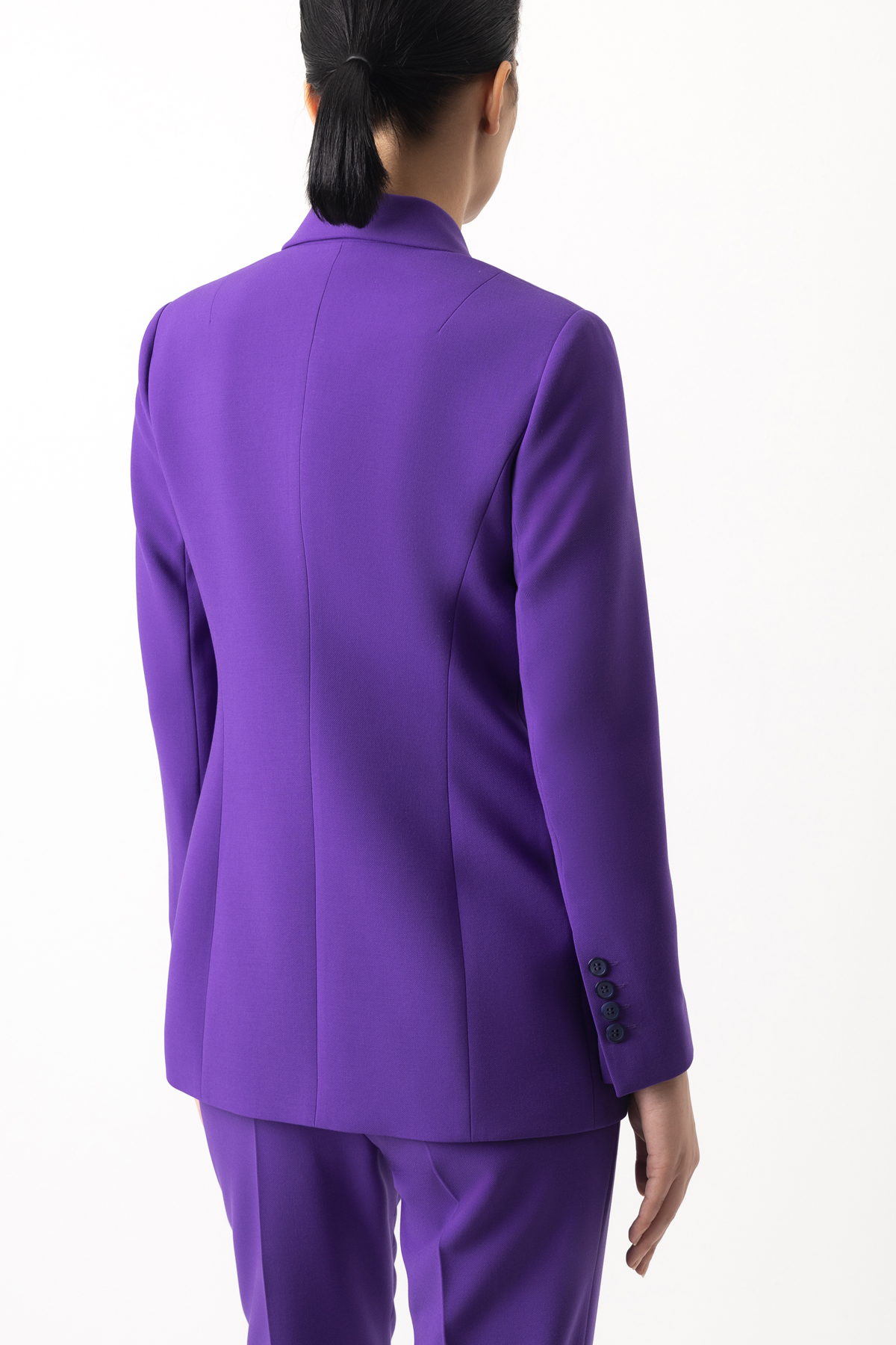 Жакет VASSA&Co, пол женский, цвет фиолетовый, фото №9