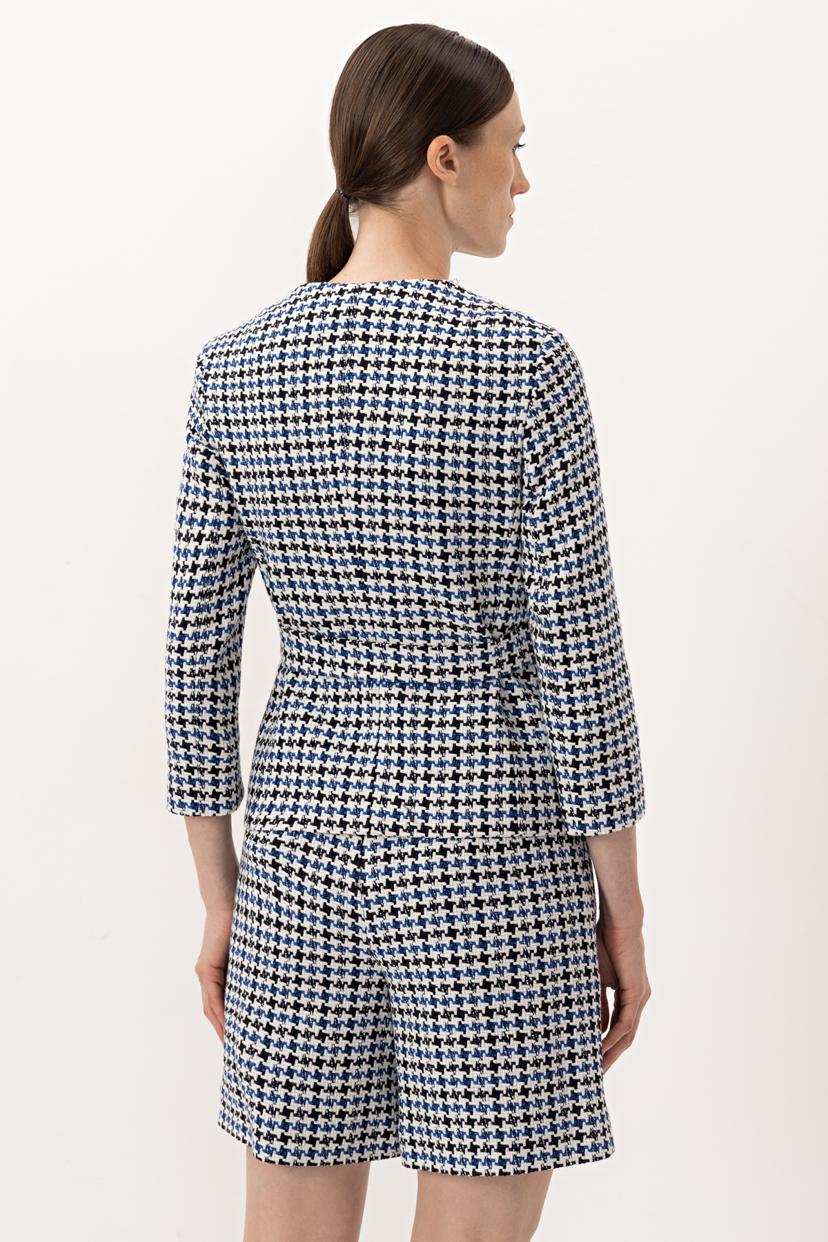 Жакет VASSA&Co, пол женский, цвет синий, фото №5