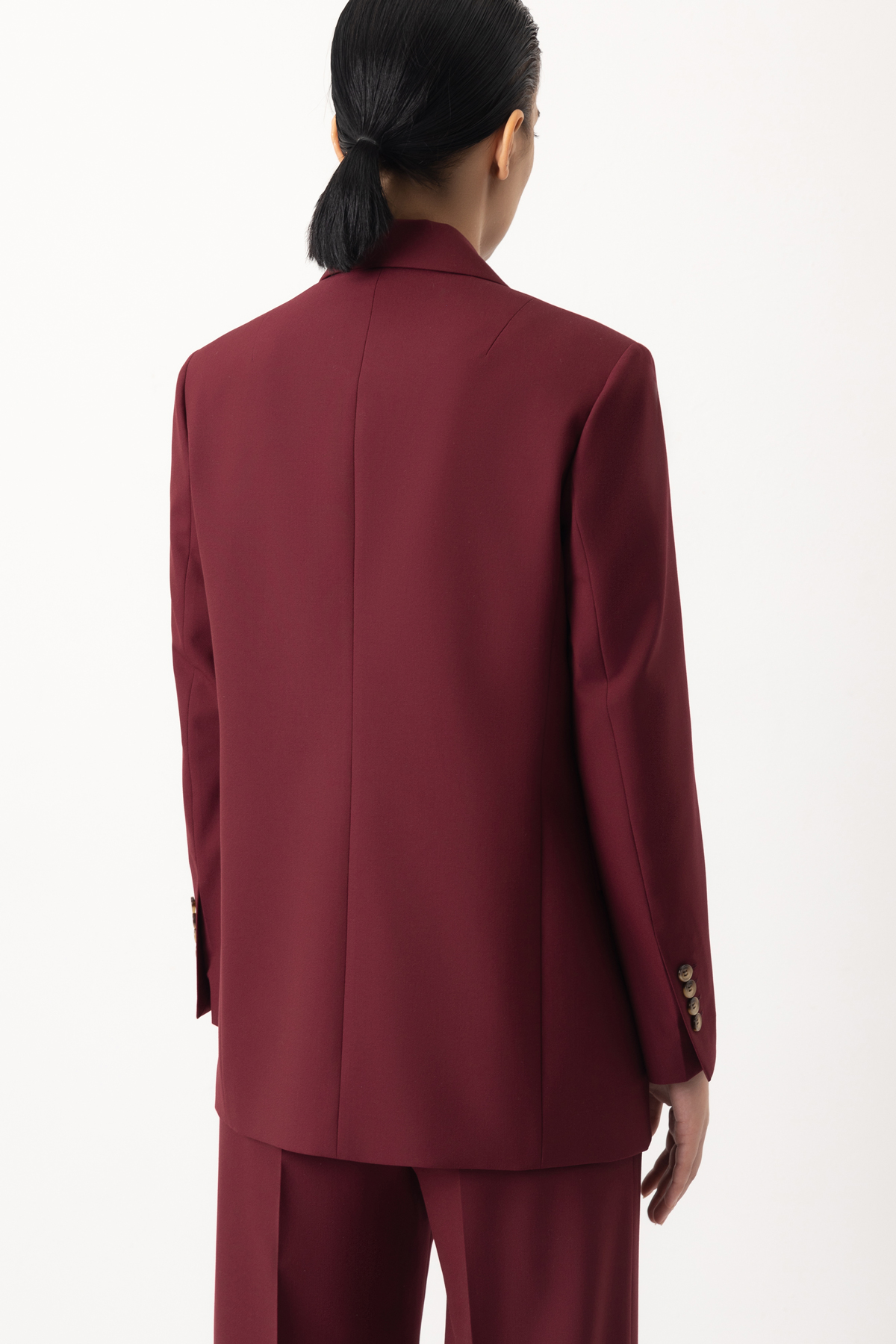 Однобортный жакет VASSA&Co, пол женский, цвет красный, фото №5