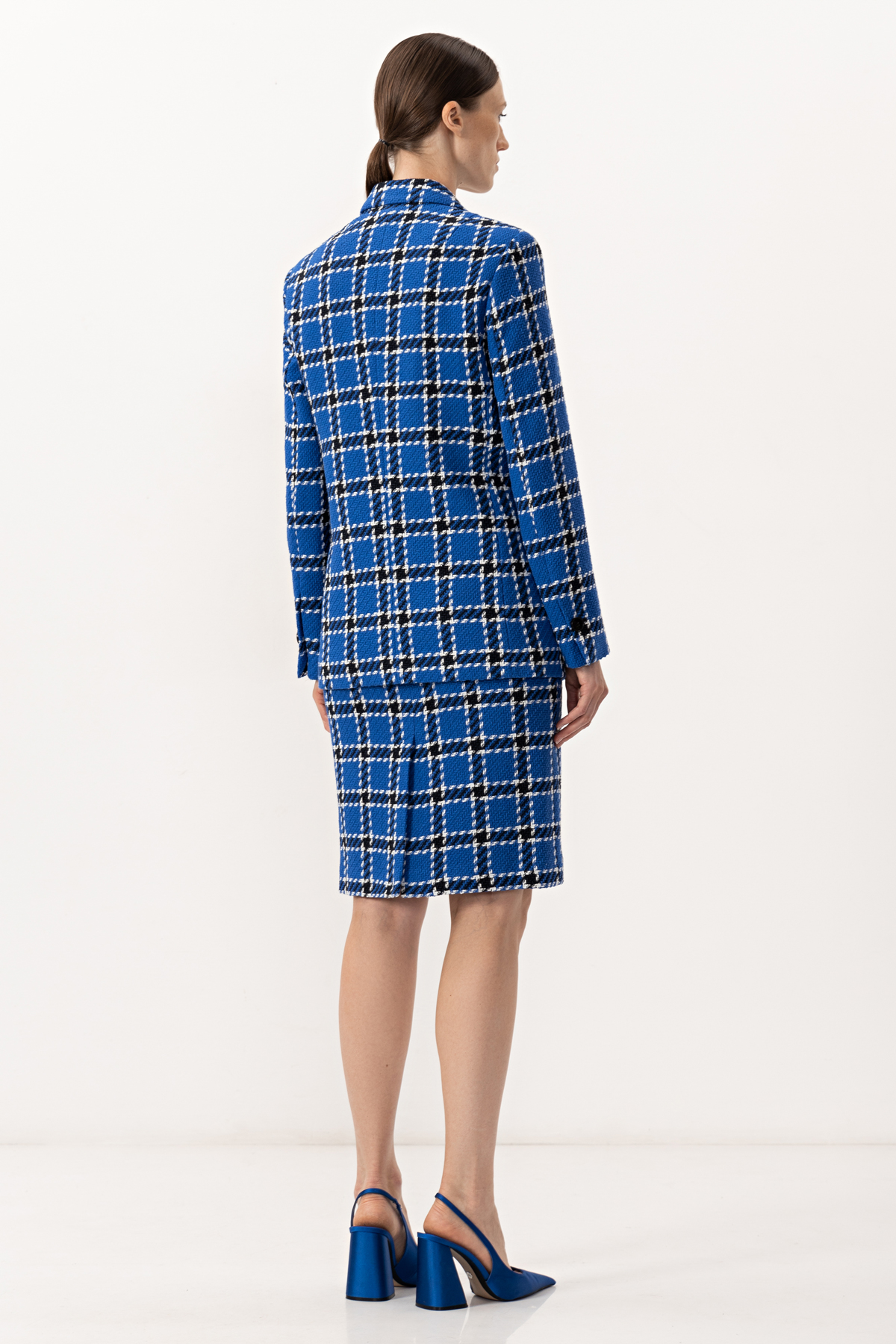 Жакет VASSA&Co, пол женский, цвет синий, фото №2