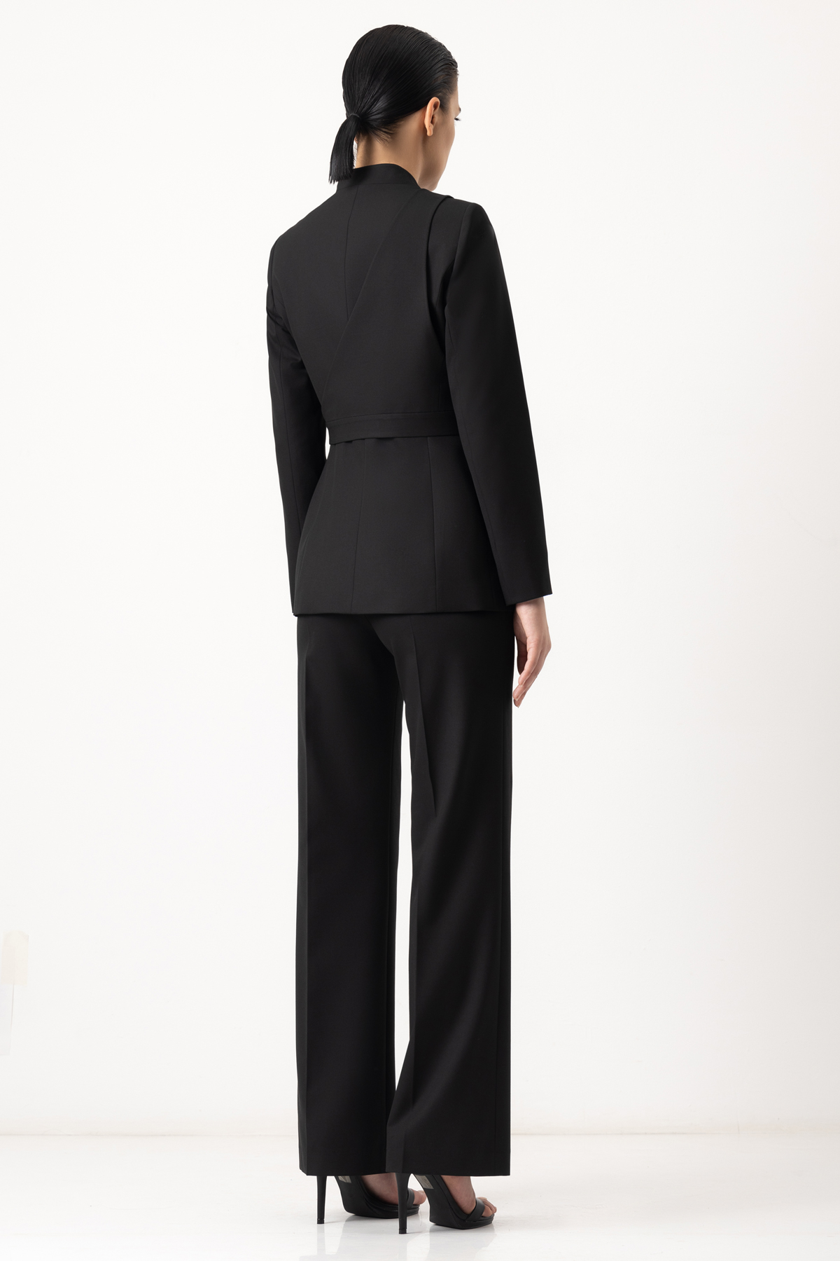 Жакет-трансформер VASSA&Co, пол женский, цвет черный, фото №9