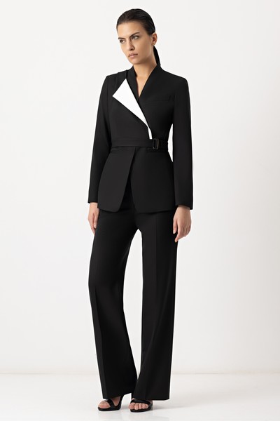 Жакет-трансформер VASSA&Co, пол женский, цвет черный, фото №7