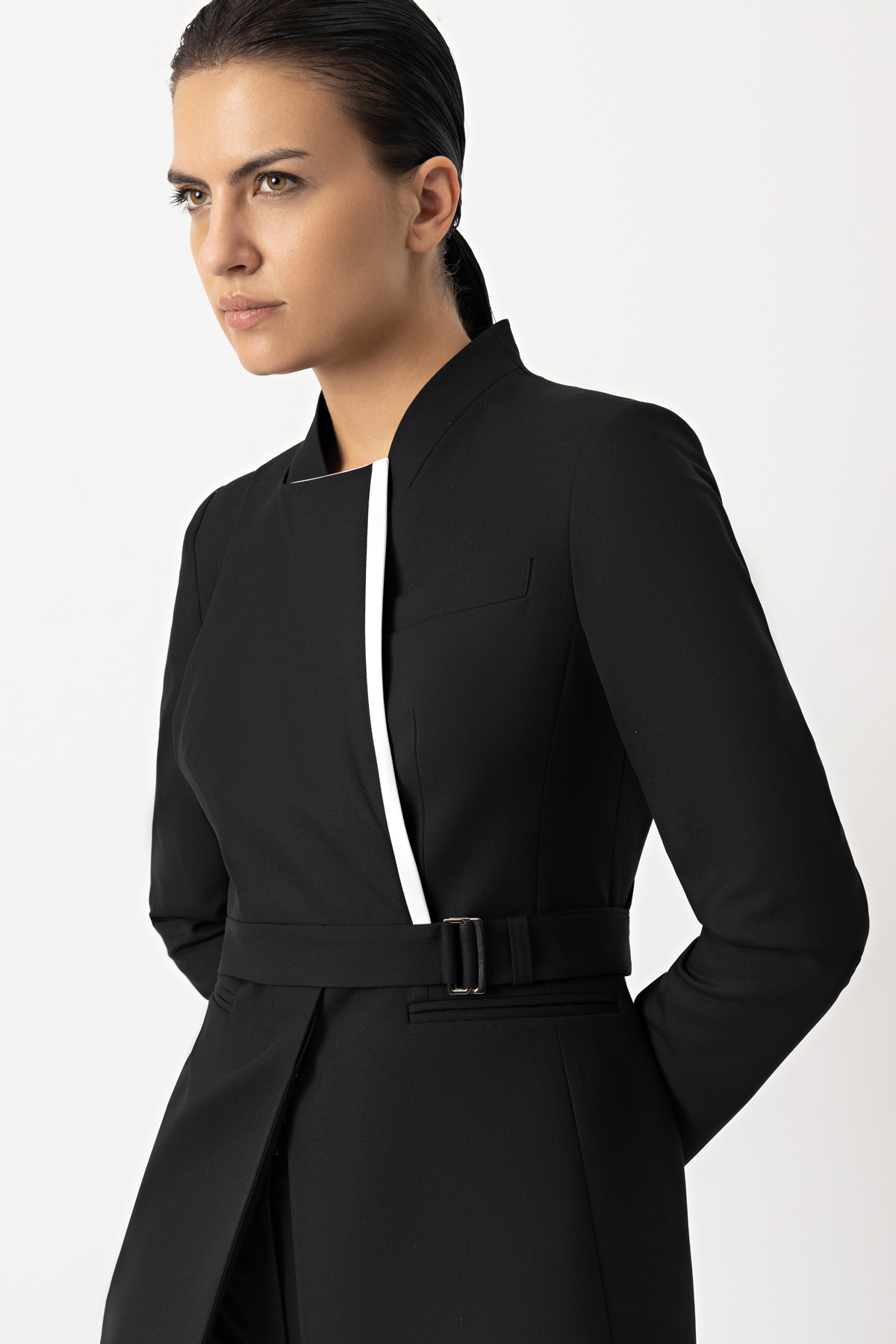 Жакет-трансформер VASSA&Co, пол женский, цвет черный, фото №5