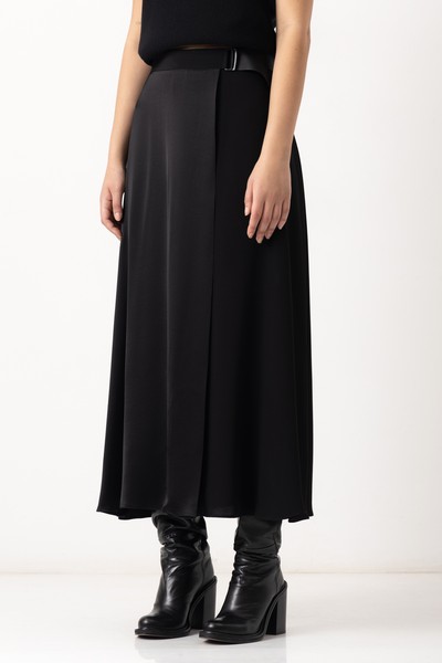 Юбка VASSA&Co, пол женский, цвет черный, фото №3