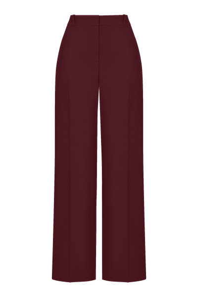 Брюки VASSA&Co, пол женский, цвет красный, фото №7