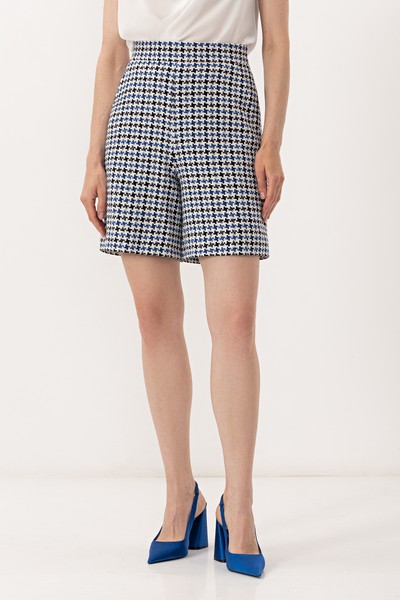 Шорты VASSA&Co, пол женский, цвет синий, фото №3