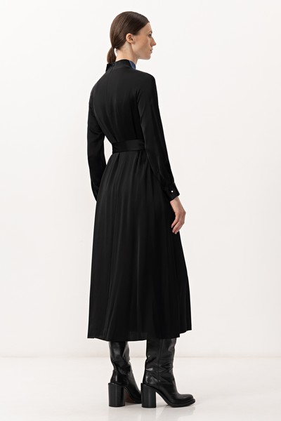 Платье VASSA&Co, пол женский, цвет синий, фото №5