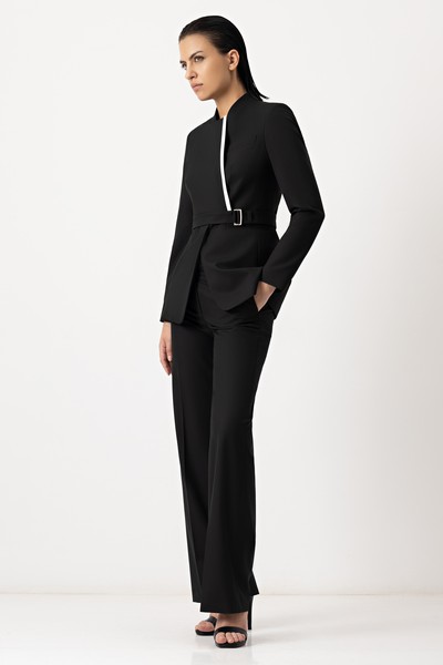 Жакет-трансформер VASSA&Co, пол женский, цвет черный, фото №8