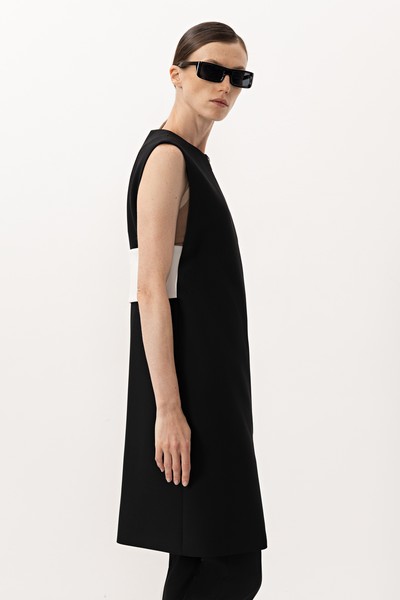 Vest VASSA&Co, пол female, цвет black, фото №5