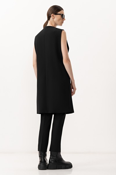 Trousers VASSA&Co, пол female, цвет black, фото №3