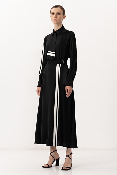 Юбка VASSA&Co, пол женский, цвет черный, фото №3