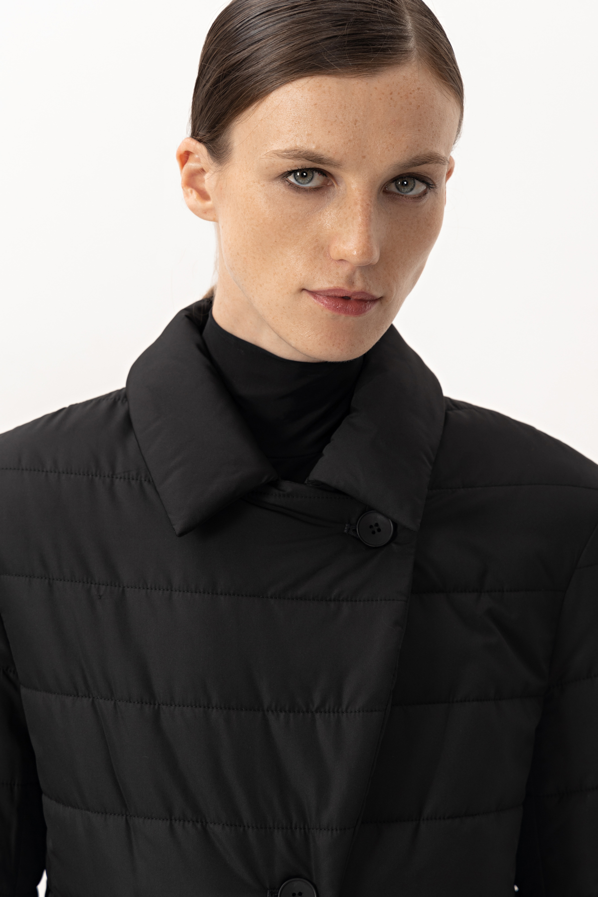 Куртка VASSA&Co, пол женский, цвет черный, фото №3