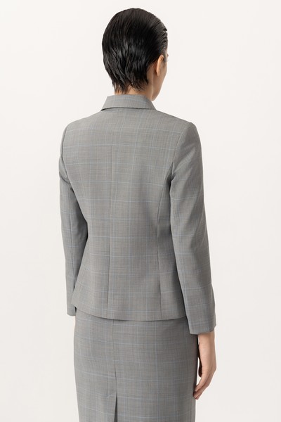 Жакет VASSA&Co, пол женский, цвет серый, фото №4