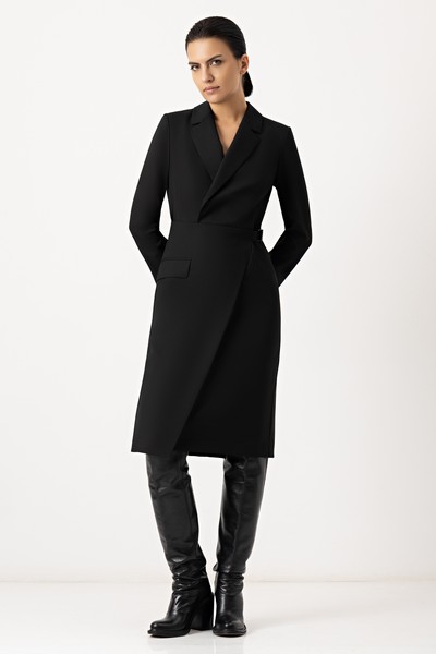 Платье VASSA&Co, пол женский, цвет черный, фото №2