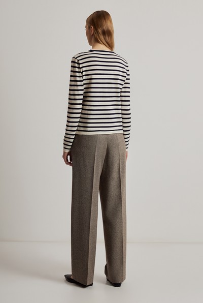 Брюки VASSA CODE, пол женский, цвет коричневый, фото №2