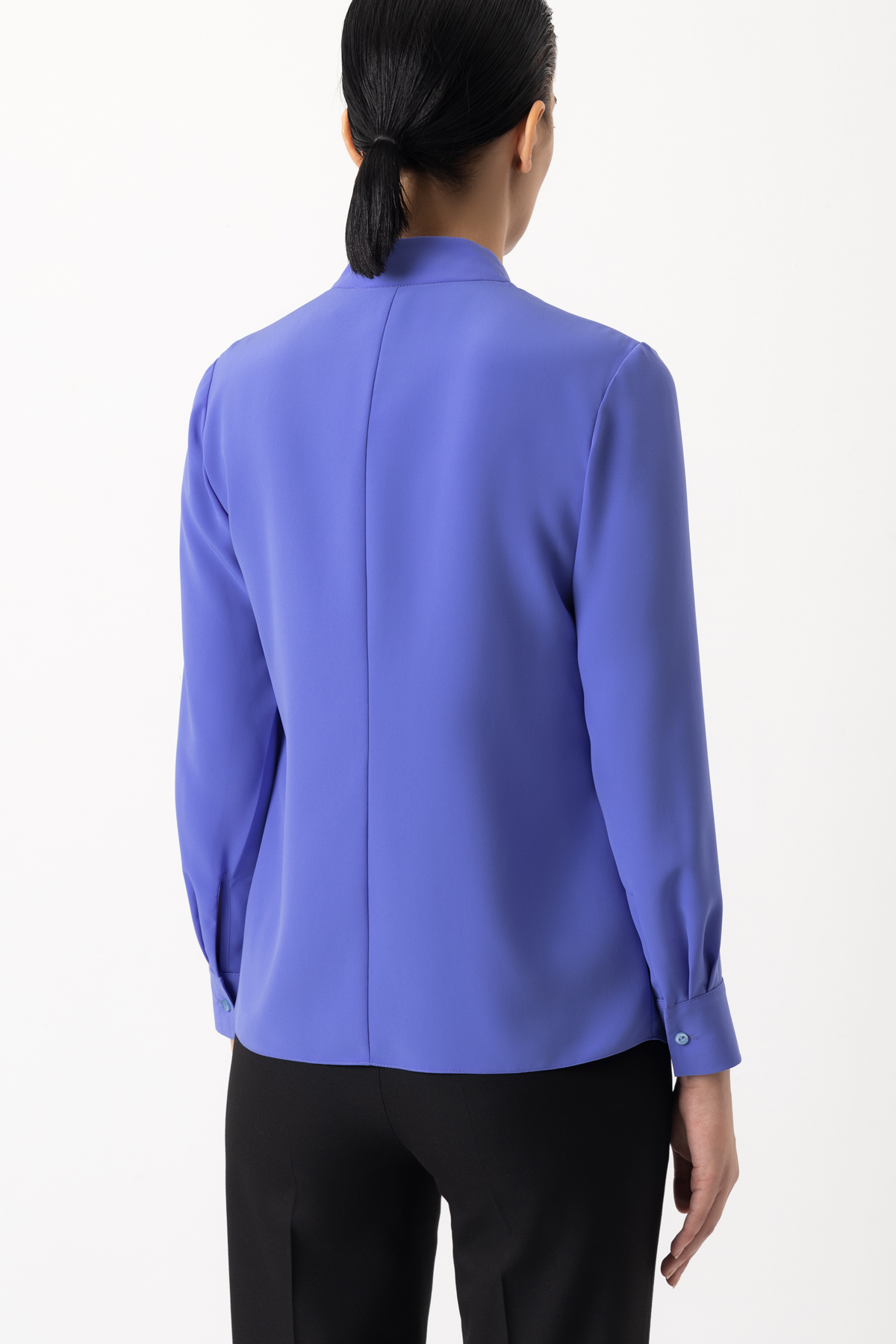 Blouse VASSA&Co, пол female, цвет синий, фото №4