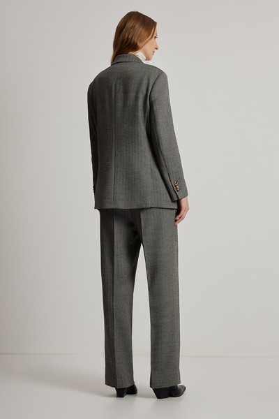 Двубортный жакет VASSA CODE, пол женский, цвет серый, фото №3