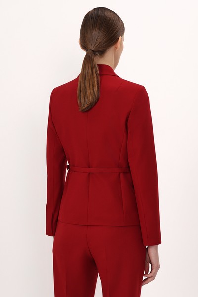 Jacket VASSA&Co, пол female, цвет red, фото №3