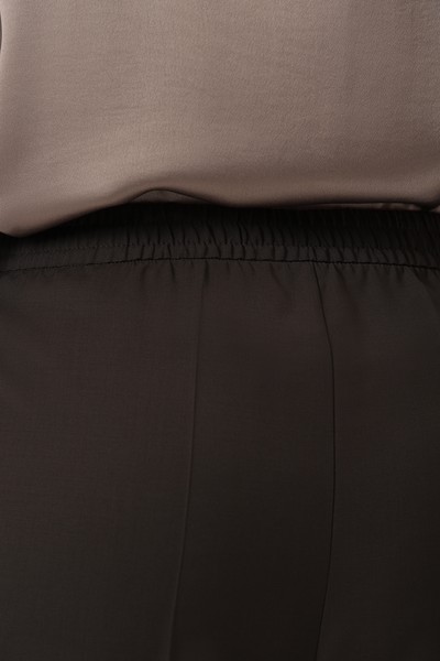Брюки свободного силуэта VASSA&Co, пол женский, цвет коричневый, фото №7