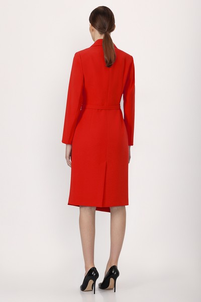 Платье-жакет VASSA&Co, пол женский, цвет красный, фото №5