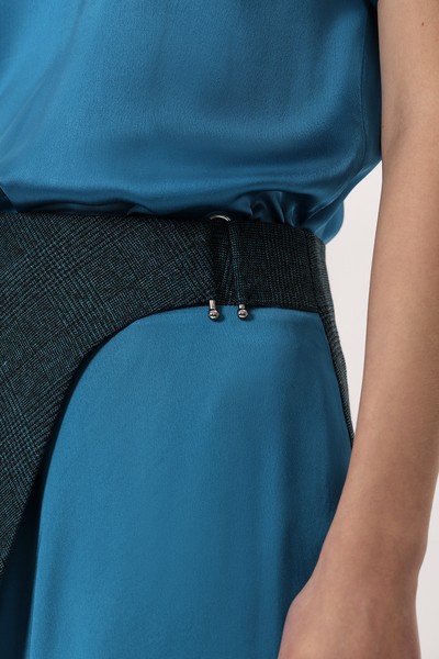 Юбка VASSA&Co, пол женский, цвет зеленый, фото №3