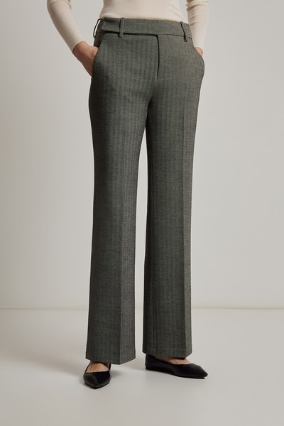 Брюки VASSA CODE, пол женский, цвет серый, фото №3