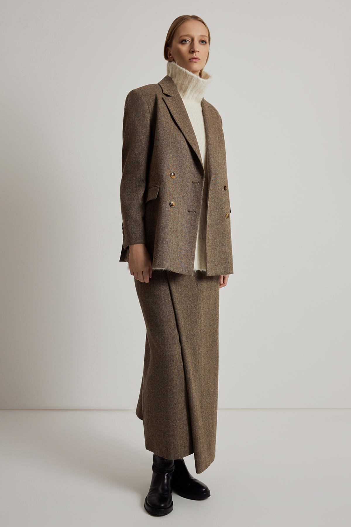 Удлиненный жилет VASSA CODE, пол женский, цвет белый, фото №3