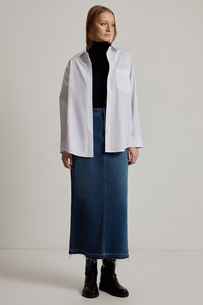 Рубашка , пол женский, цвет белый, фото №2