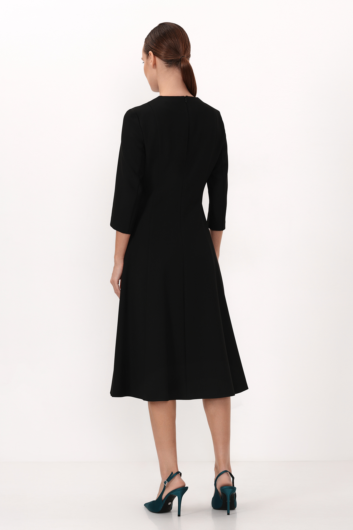 Платье VASSA&Co, пол женский, цвет голубой, фото №2