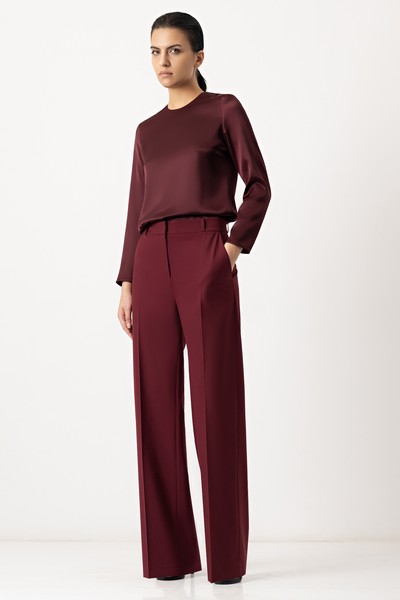 Блузка VASSA&Co, пол женский, цвет красный, фото №5