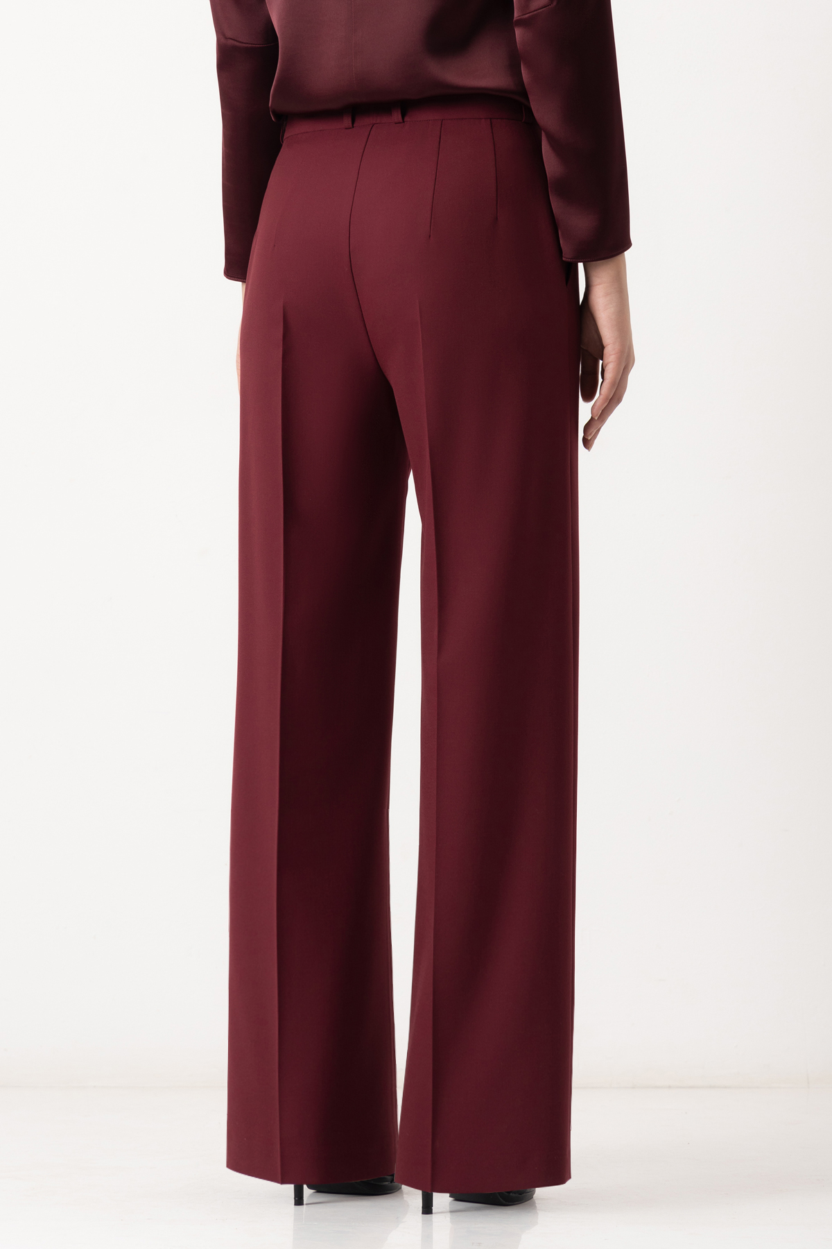 Брюки VASSA&Co, пол женский, цвет красный, фото №6