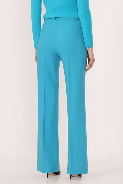Брюки VASSA&Co, пол женский, цвет голубой, фото №3