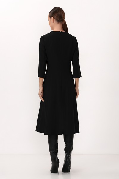 Платье VASSA&Co, пол женский, цвет синий, фото №3