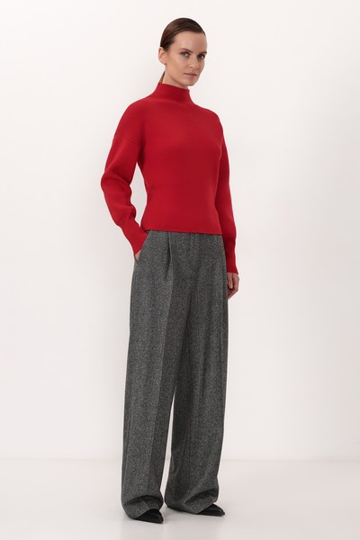 Джемпер VASSA CODE, пол женский, цвет красный, фото №3