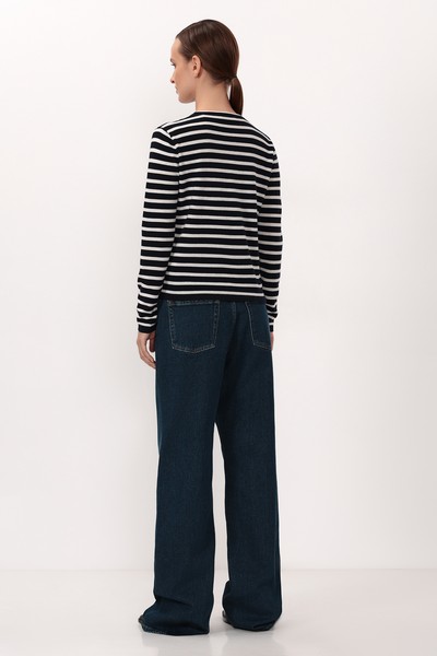 Джемпер VASSA CODE, пол женский, цвет синий, фото №4