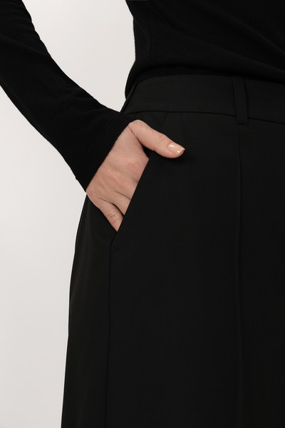 Юбка VASSA&Co, пол female, цвет black, фото №2